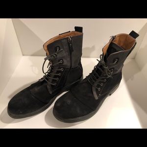 Guess Denim and leather boots Size 11 M